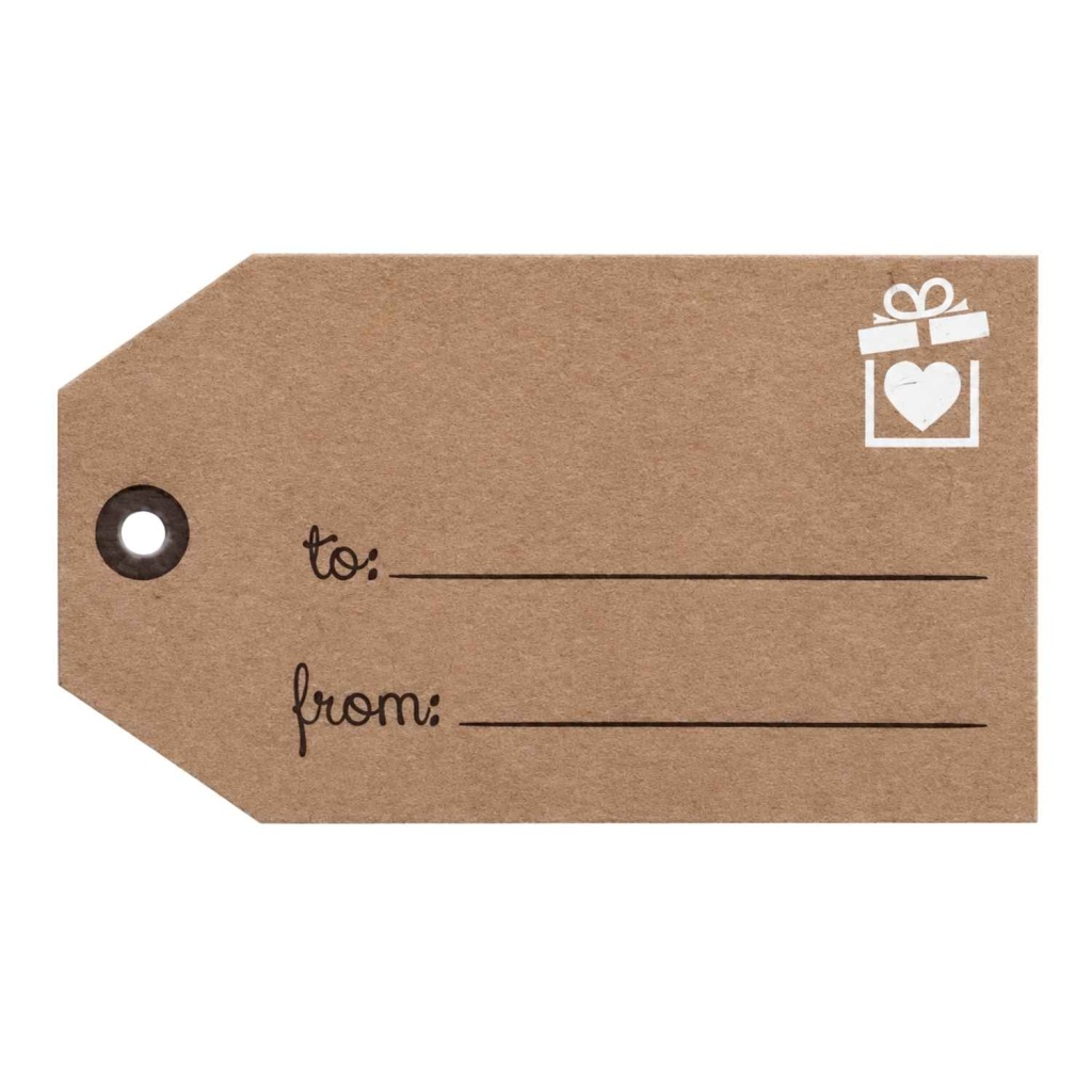 Cadeaulabel – from....... to......