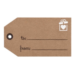 Cadeaulabel – from....... to......
