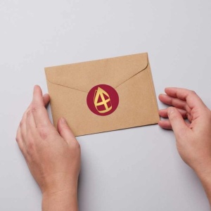 Mijter Sinterklaas Sticker