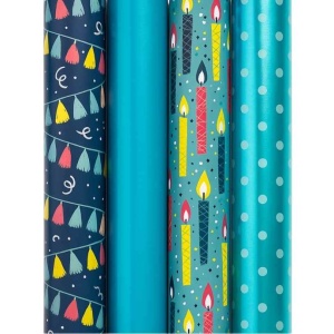 Cadeaupapier Blue Party