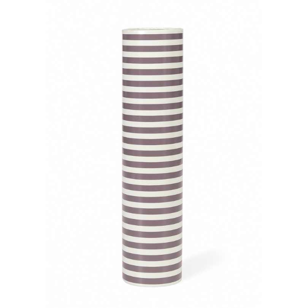 Papierrol – Streep Oud roze / Wit – 60 Grams – 50cm x 100m