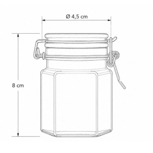 Pot met beugelsluiting – 100 ml