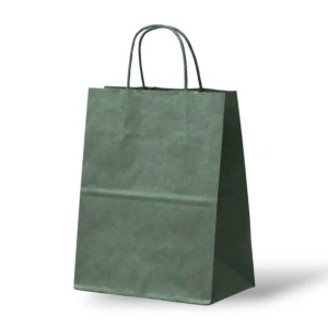 Papieren Tas (L) – Kaki Groen