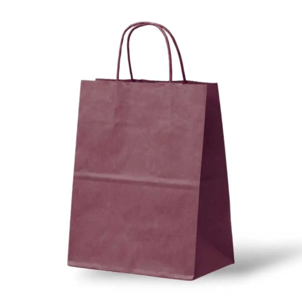 bordeaux kraft papieren tassen
