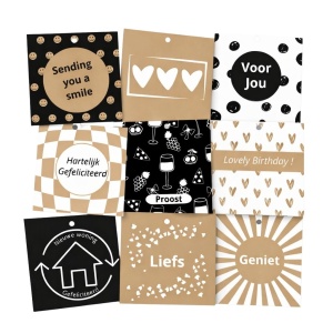 Cadeaukaartjes set