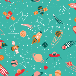 Cadeaupapier – Kids Party – (4 STUKS) – 200×70 cm – Dieren, Ruimte, Voertuigen & Dinosaurussen – Inpakpapier