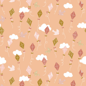 Cadeaupapier – Sweet Love – (4 STUKS) – 200×70 cm – Bloemen, Hartjes, Love & Vliegers – Inpakpapier