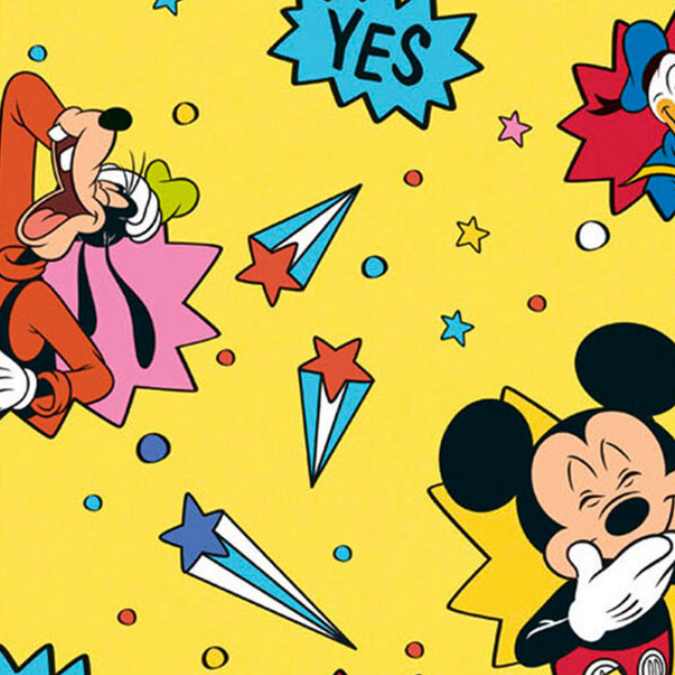 Mickey geel