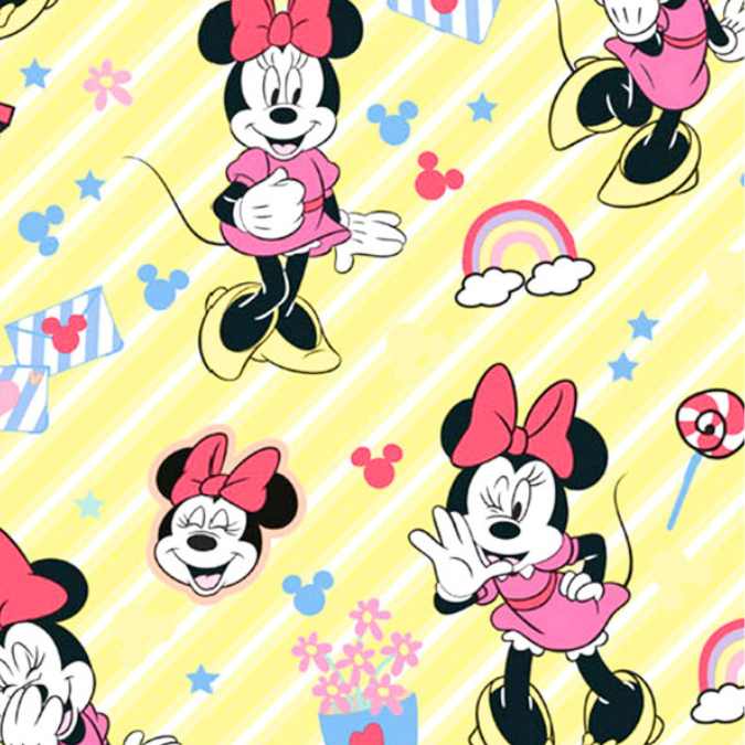 Minnie zachtgeel