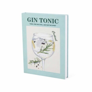 Cadeauboek met Gin Tonic-print - 25 x 33 x 4 cm