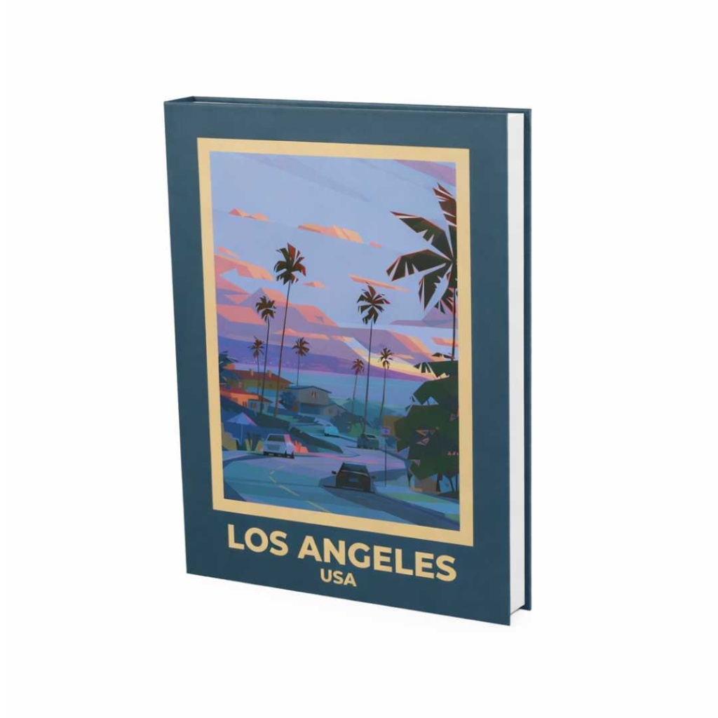 Cadeauboek Los Angeles - 25 x 33 x 4 cm