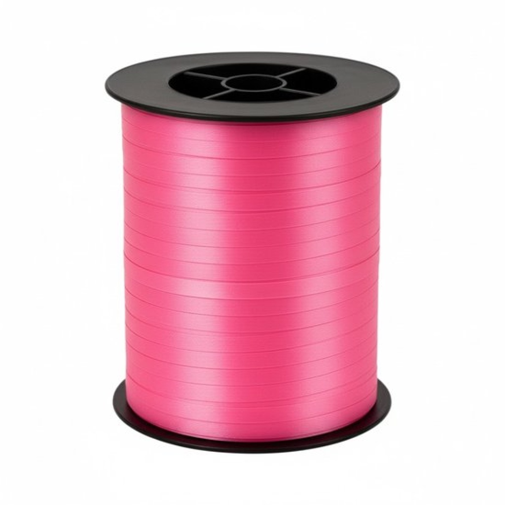 Krullint Magenta Roze - 5 mm x 500 meter - Cadeaulint op Rol - Makkelijk te Krullen - Voor Cadeauverpakking, Ballonnen & Feestdecoratie