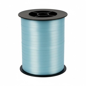 Krullint Babyblauw - 5 mm x 500 meter - Cadeaulint op Rol - Makkelijk te Krullen - Voor Cadeauverpakking, Ballonnen & Feestdecoratie
