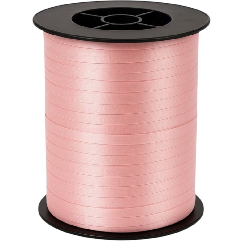Krullint Roze - 5 mm x 500 meter - Cadeaulint op Rol - Makkelijk te Krullen - Voor Cadeauverpakking, Ballonnen & Feestdecoratie