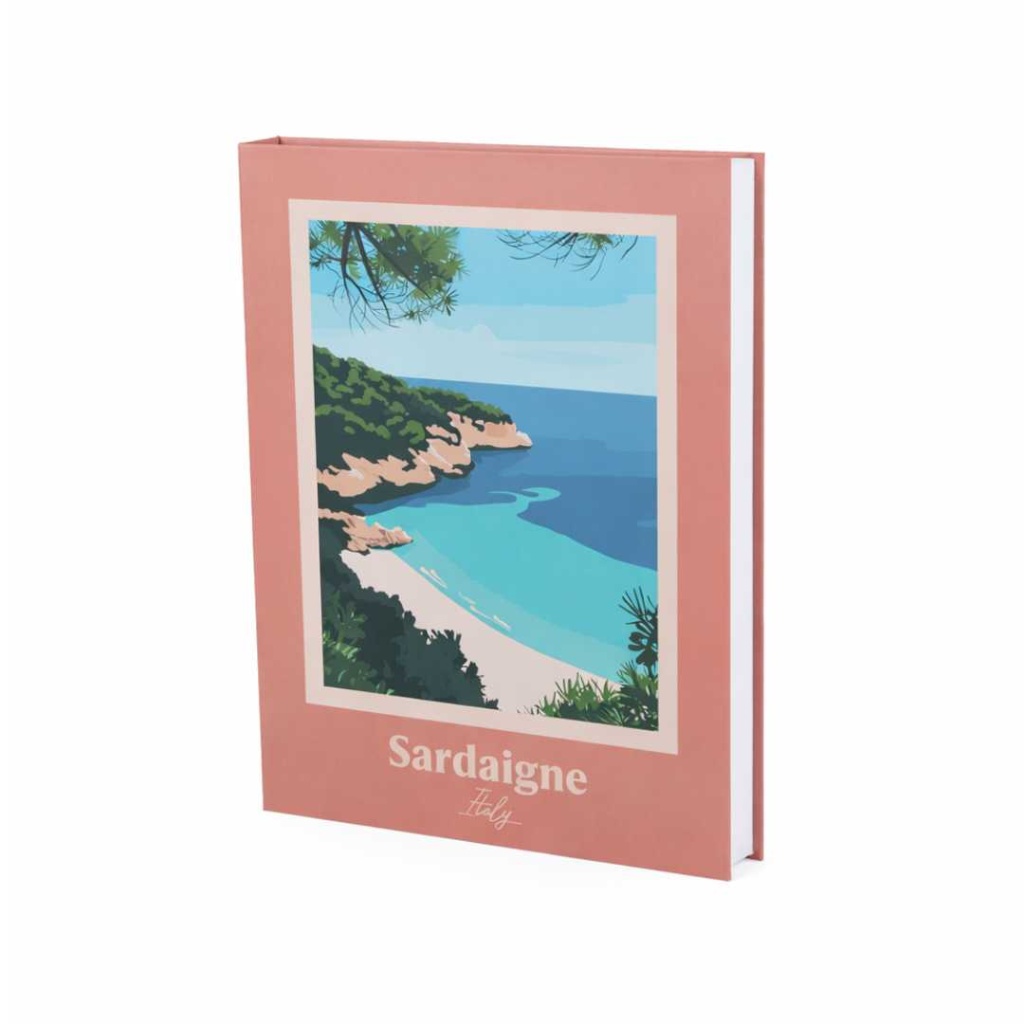 Cadeauboek Sardaigne met Mediterrane Print