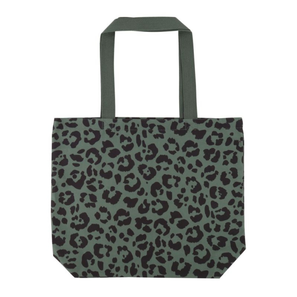 Katoenen tas met jaguarprint