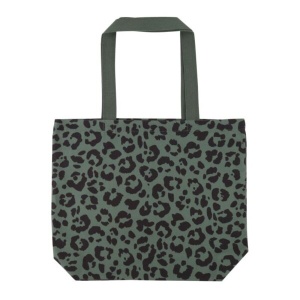 Katoenen tas met jaguarprint