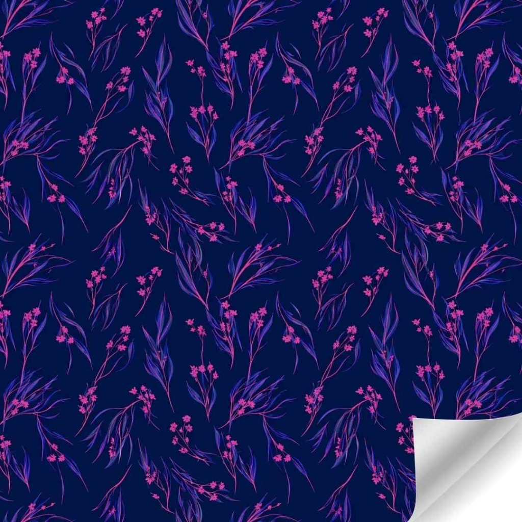 Papierrol Bloesem roze - 50 cm x 100 meter