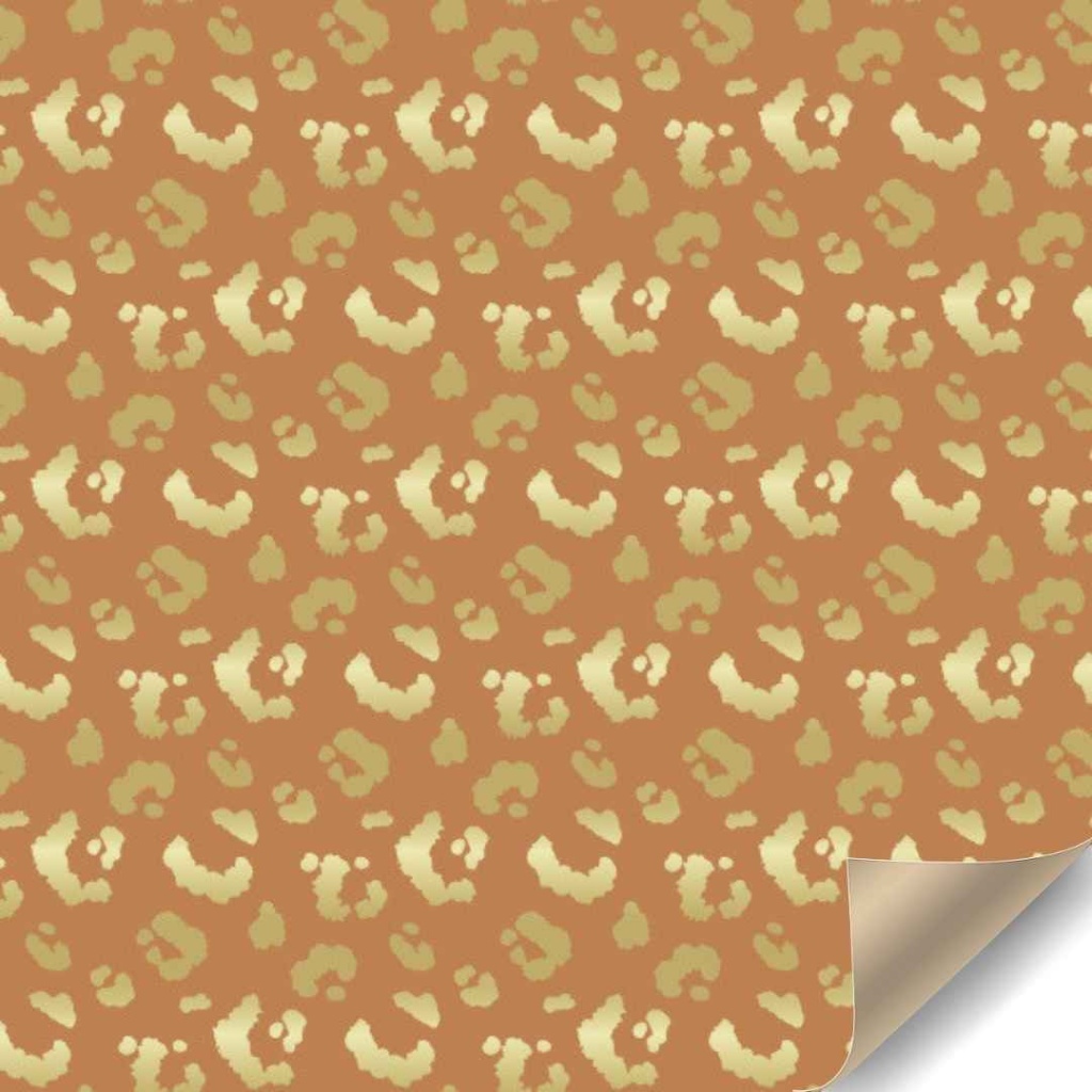 Papierrol Panter Goud 50 cm x 100 meter