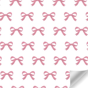 Papierrol - Strikken Roze - 50 cm x 100 meter