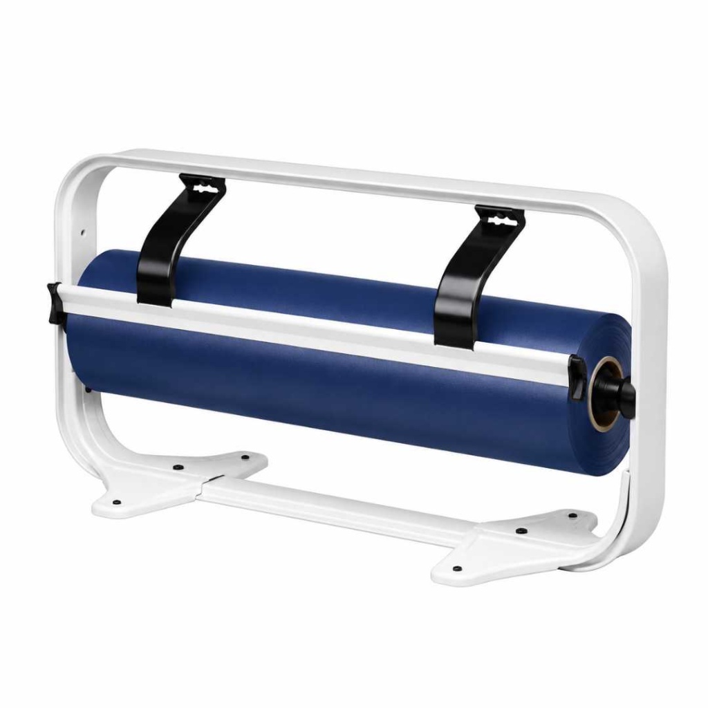 Papierrolhouder - Wit/zwart - 60 cm