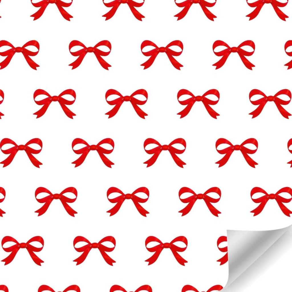 Papierrol - Strikken Rood - 50 cm x 100 meter