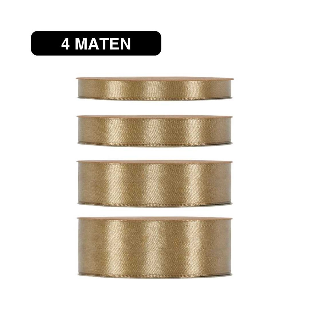 Double Satin Classic – Lichtbruin – 50m – Lint