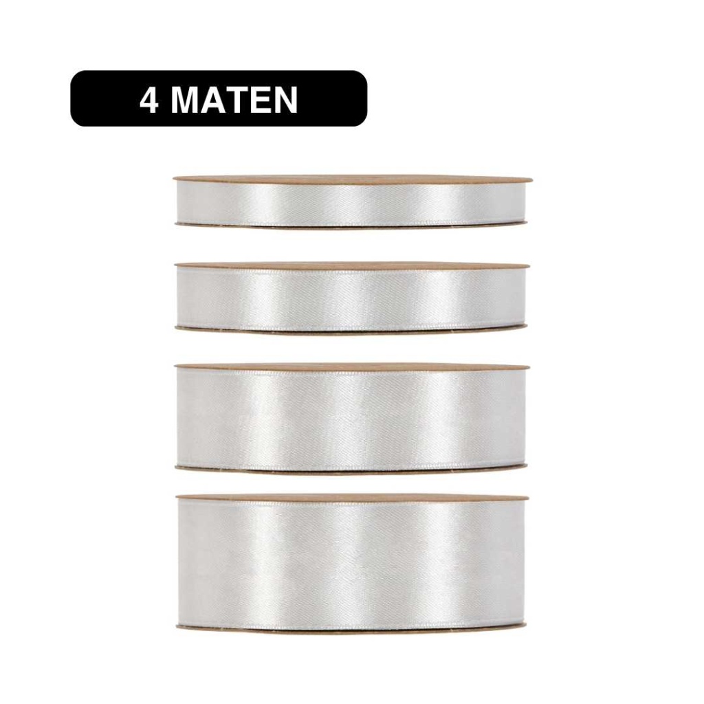 Double Satin Classic – Zilver – 50m – Lint