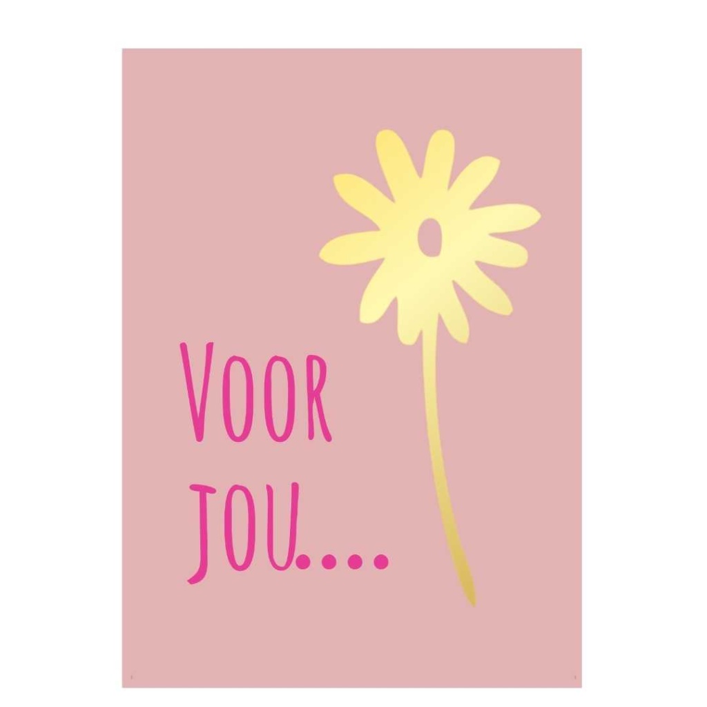 Wenskaart – “Voor jou….”