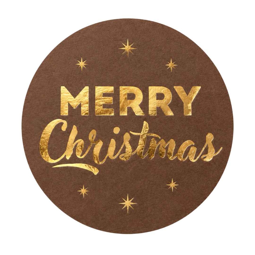Kerststicker