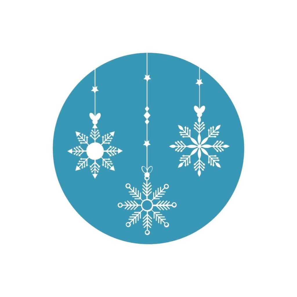 kerststicker