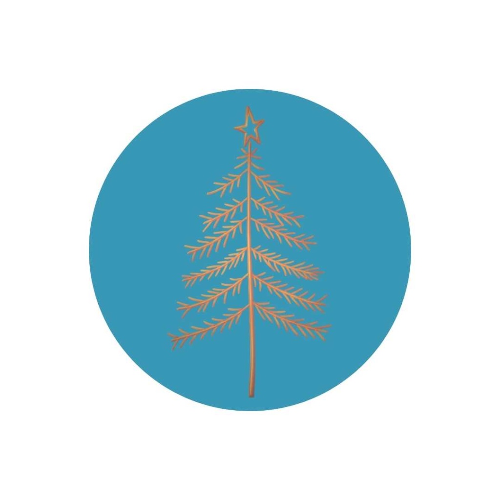 Kerststicker
