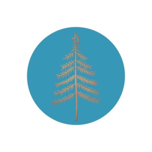 Kerststicker