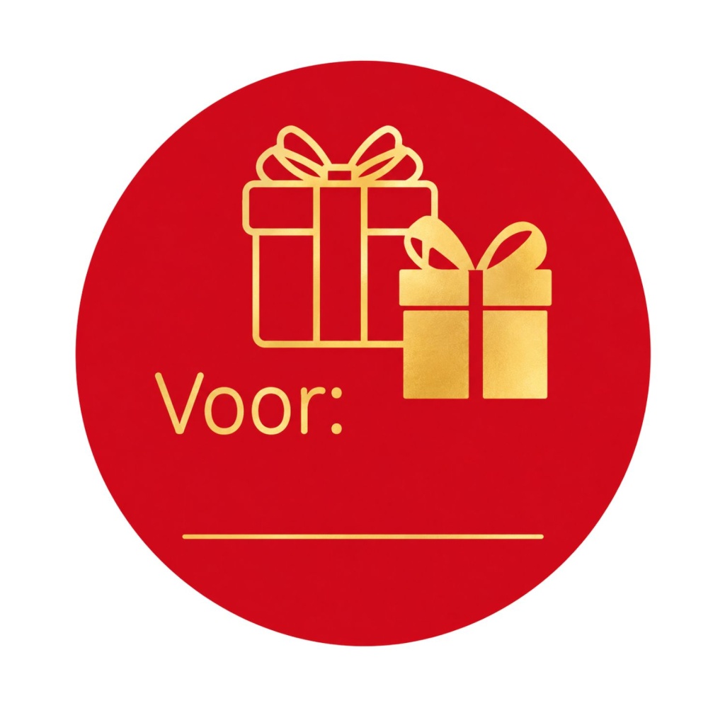 Stickers - Cadeautjes Voor - 250 Stuks