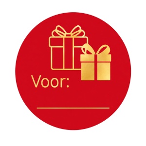 Stickers - Cadeautjes Voor - 250 Stuks