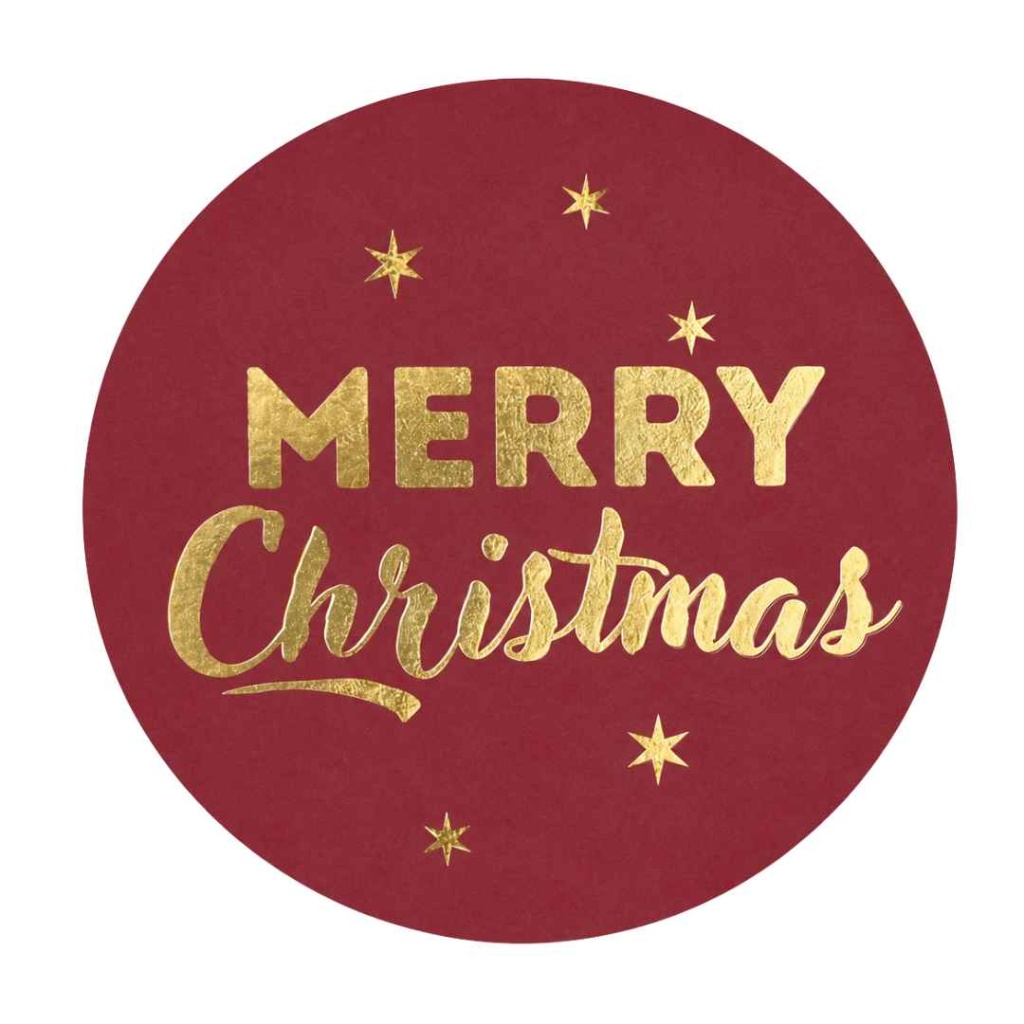 Kerststicker