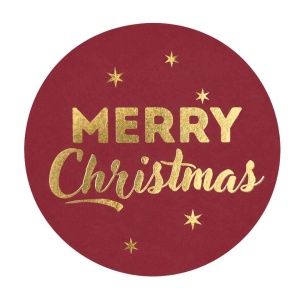 Kerststicker