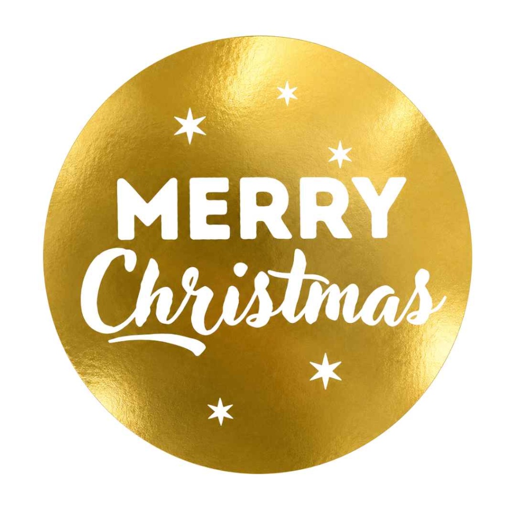 kerststicker