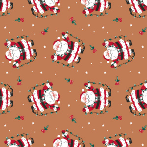 Cadeaupapier Set – Merry Moments Collection (5 Stuks) – 200×70 cm – Rood, Groen, Goud & Navy – Kerstmannen, Notenkrakers, Rendieren & Feestelijke Prints – Inpakpapier