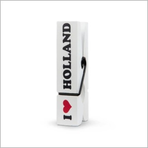 Houten Knijper - XXL - I love Holland